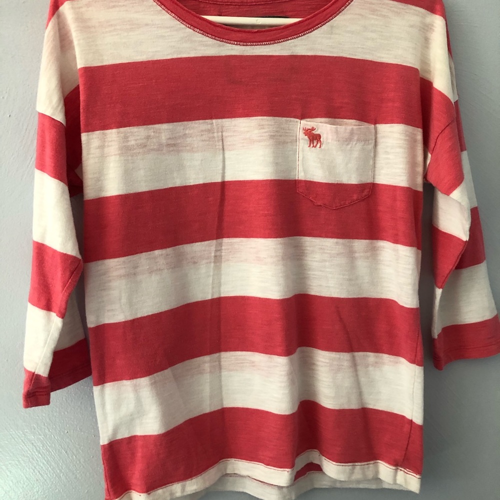 A&F striped tee